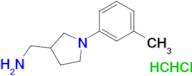 {[1-(3-methylphenyl)-3-pyrrolidinyl]methyl}amine dihydrochloride