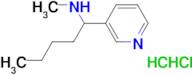 N-methyl-1-(3-pyridinyl)-1-pentanamine dihydrochloride