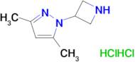 1-(3-azetidinyl)-3,5-dimethyl-1H-pyrazole dihydrochloride