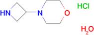 4-(3-azetidinyl)morpholine hydrochloride hydrate