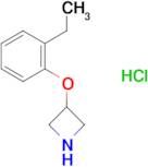 3-(2-ethylphenoxy)azetidine hydrochloride