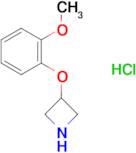 3-(2-methoxyphenoxy)azetidine hydrochloride
