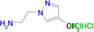 [2-(4-methyl-1H-pyrazol-1-yl)ethyl]amine dihydrochloride