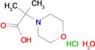 2-methyl-2-(4-morpholinyl)propanoic acid hydrochloride hydrate