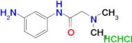 N~1~-(3-aminophenyl)-N~2~,N~2~-dimethylglycinamide dihydrochloride