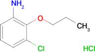 (3-chloro-2-propoxyphenyl)amine hydrochloride