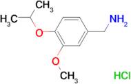 (4-isopropoxy-3-methoxybenzyl)amine hydrochloride