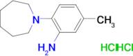 [2-(1-azepanyl)-5-methylphenyl]amine dihydrochloride