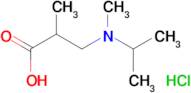 3-[isopropyl(methyl)amino]-2-methylpropanoic acid hydrochloride