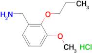 (3-methoxy-2-propoxybenzyl)amine hydrochloride