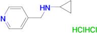 N-(4-pyridinylmethyl)cyclopropanamine dihydrochloride