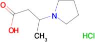 3-(1-pyrrolidinyl)butanoic acid hydrochloride