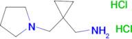 1-[1-(1-pyrrolidinylmethyl)cyclopropyl]methanamine dihydrochloride