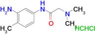 N~1~-(3-amino-4-methylphenyl)-N~2~,N~2~-dimethylglycinamide dihydrochloride