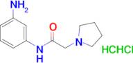 N-(3-aminophenyl)-2-(1-pyrrolidinyl)acetamide dihydrochloride