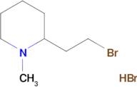 2-(2-bromoethyl)-1-methylpiperidine hydrobromide