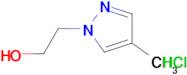 2-(4-methyl-1H-pyrazol-1-yl)ethanol hydrochloride