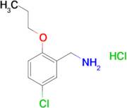 (5-chloro-2-propoxybenzyl)amine hydrochloride
