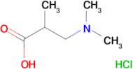 3-(dimethylamino)-2-methylpropanoic acid hydrochloride