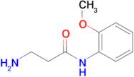 N~1~-(2-methoxyphenyl)-beta-alaninamide hydrochloride