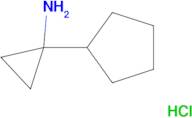 (1-cyclopentylcyclopropyl)amine hydrochloride