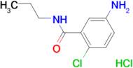 5-amino-2-chloro-N-propylbenzamide hydrochloride