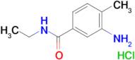 3-amino-N-ethyl-4-methylbenzamide hydrochloride