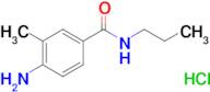 4-amino-3-methyl-N-propylbenzamide hydrochloride