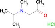 1-[isopropyl(methyl)amino]acetone hydrochloride