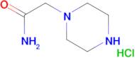 2-(1-piperazinyl)acetamide hydrochloride