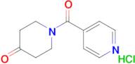 1-isonicotinoyl-4-piperidinone hydrochloride