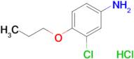 (3-chloro-4-propoxyphenyl)amine hydrochloride