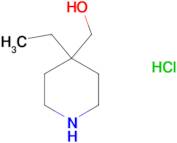 (4-ethyl-4-piperidinyl)methanol hydrochloride