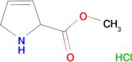 methyl 2,5-dihydro-1H-pyrrole-2-carboxylate hydrochloride