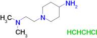 1-[2-(dimethylamino)ethyl]-4-piperidinamine trihydrochloride