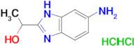 1-(5-amino-1H-benzimidazol-2-yl)ethanol dihydrochloride