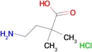 4-amino-2,2-dimethylbutanoic acid hydrochloride