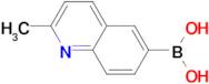 (2-methyl-6-quinolinyl)boronic acid