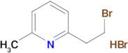 2-(2-bromoethyl)-6-methylpyridine hydrobromide