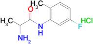 N~1~-(5-fluoro-2-methylphenyl)alaninamide hydrochloride