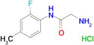 N~1~-(2-fluoro-4-methylphenyl)glycinamide hydrochloride