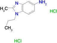 2-methyl-1-propyl-1H-benzimidazol-5-amine dihydrochloride
