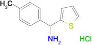 [(4-methylphenyl)(2-thienyl)methyl]amine hydrochloride