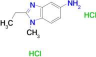 2-ethyl-1-methyl-1H-benzimidazol-5-amine dihydrochloride