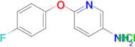 6-(4-fluorophenoxy)-3-pyridinamine hydrochloride