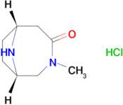 (1S,6R)-3-methyl-3,9-diazabicyclo[4.2.1]nonan-4-one hydrochloride