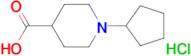 1-cyclopentyl-4-piperidinecarboxylic acid hydrochloride