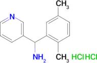 [(2,5-dimethylphenyl)(3-pyridinyl)methyl]amine dihydrochloride