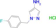 1-(4-fluorobenzyl)-1H-pyrazol-4-amine hydrochloride