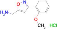 {[3-(2-methoxyphenyl)-5-isoxazolyl]methyl}amine hydrochloride